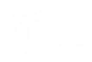 Trikona Pharma White Color Logo